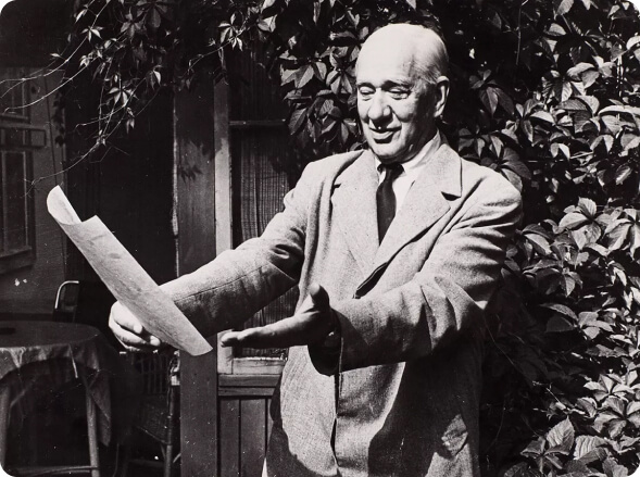 К. Чуковский в Переделкине, 1962.